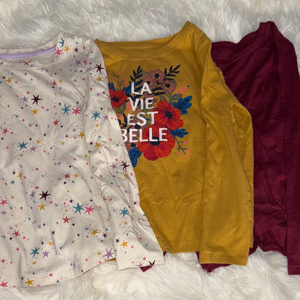 Carter's Multicolor Long Sleeve Tees for Kids